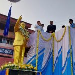 Karnataka governor Thawarchand Gehlot unveils 9 ft Ambedkar statue in mangalore university Konaje 1