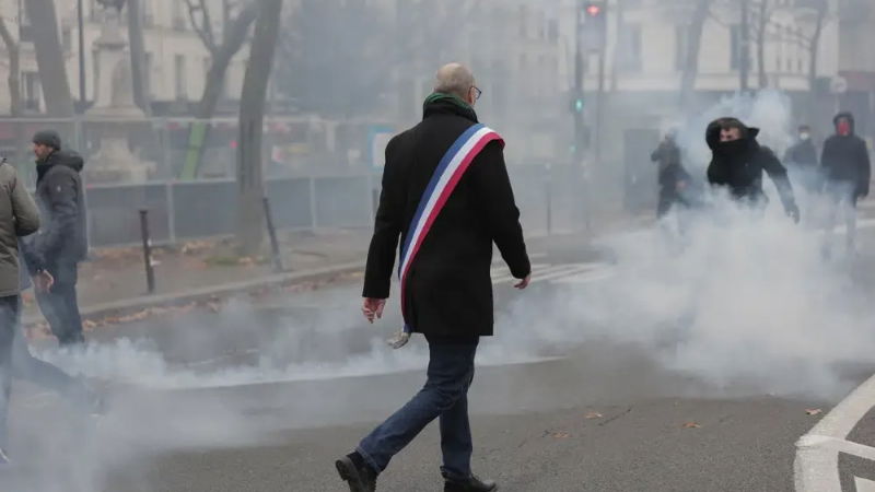 Paris protest 2