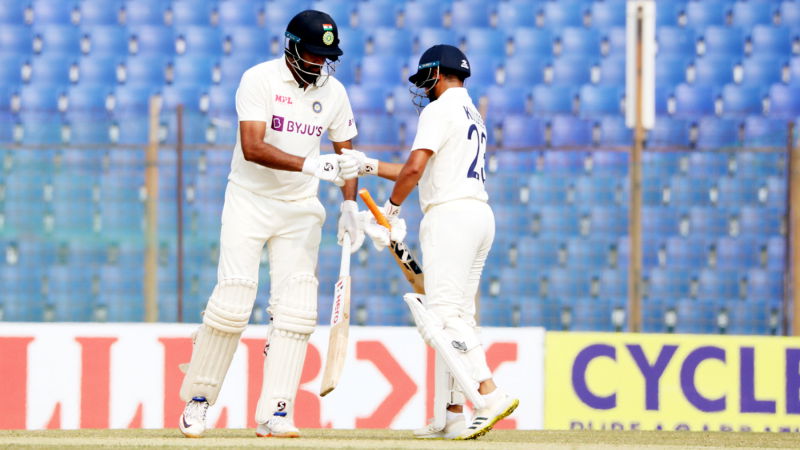 RASHWIN AND KULDEEP YADAV