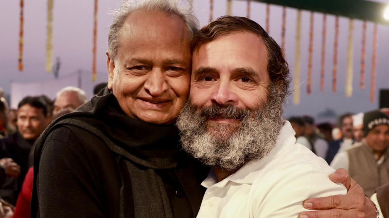 Rahul Gandhi And Ashok Gehlot