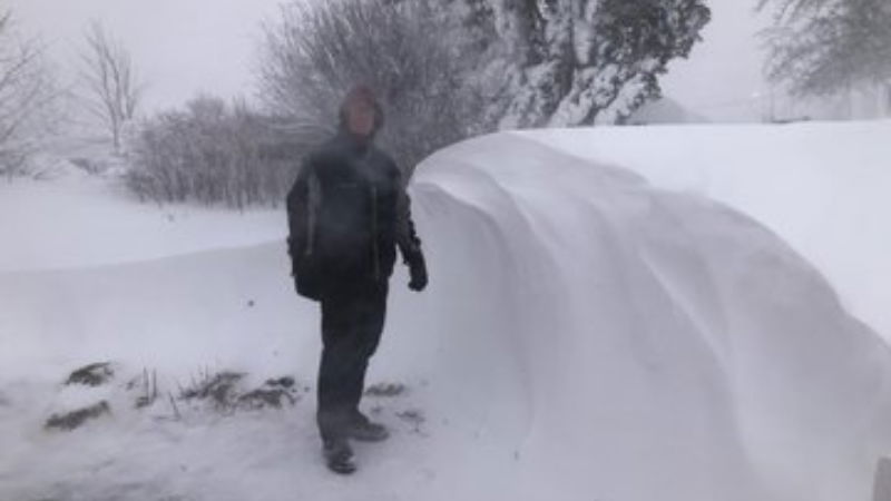 US Snow Drifts