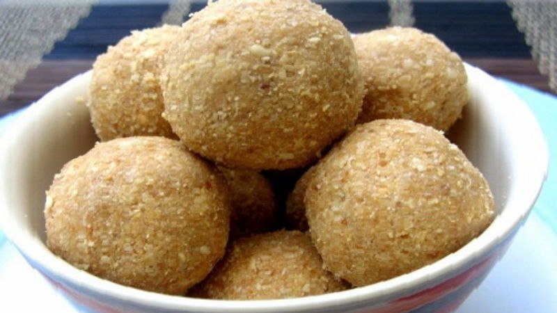 Wheat Flour Laddu 1
