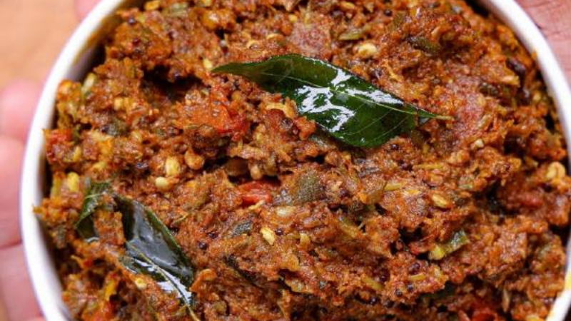 bhindi chutney