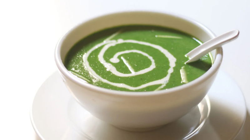 palak soup 1