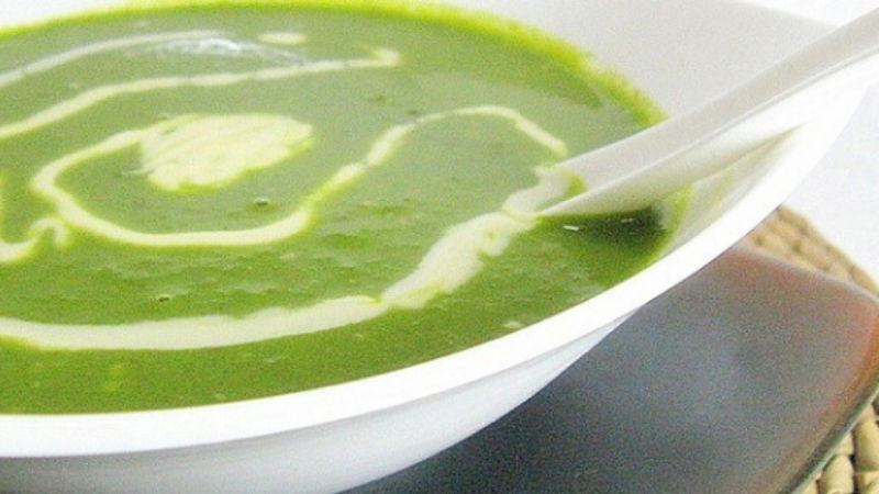 palak soup 2 1