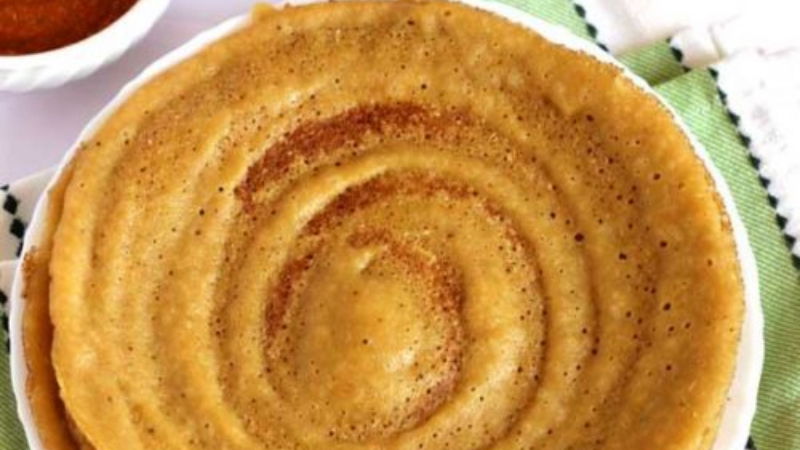 raw banana dosa 2