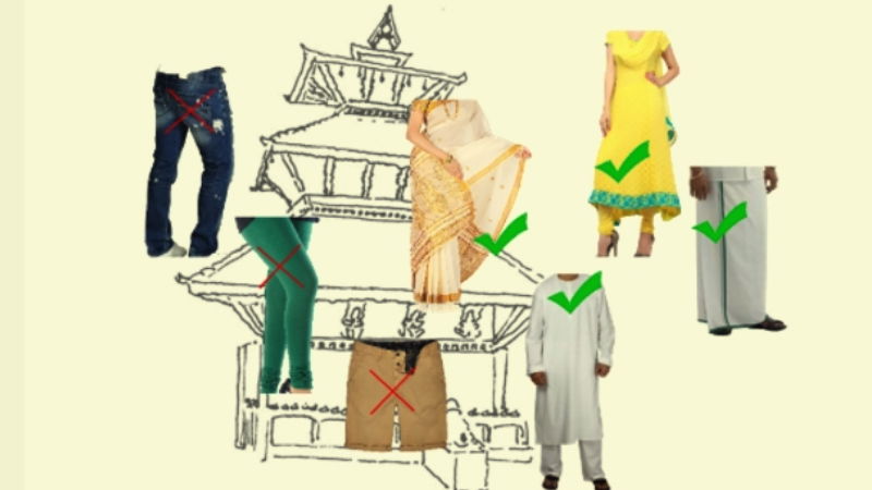 temple dress code