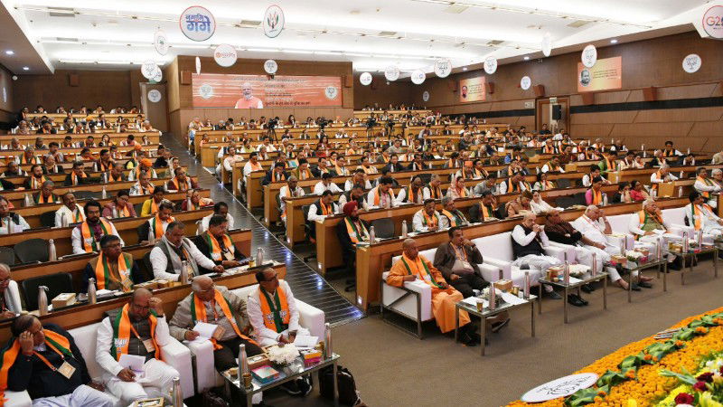 BJP National Executive Meeting Leaders 2