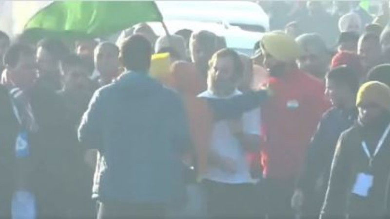 Bharat Jodo Yatra Rahul Gandhi Security lapse 1