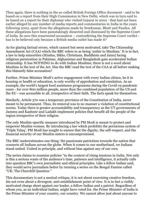 Govt blocks access to BBC documentary on 2002 Gujarat riots 302 eminent citizens write open letter 3