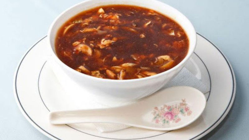 HOT and SOUR CHICKEN SOUP