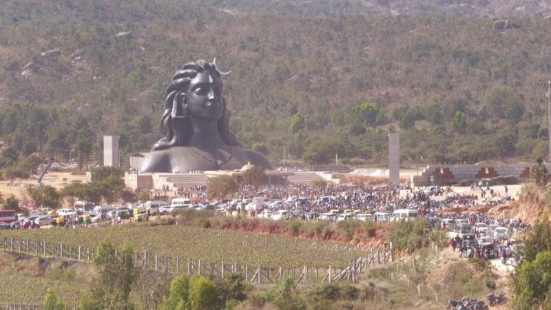 Isha Foundation 112 ft tall Adiyogi Shiva statue unveiled in Chikkaballapura