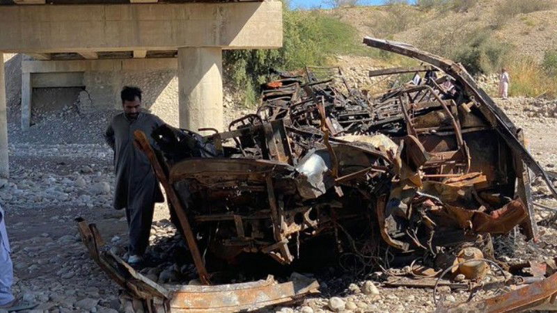 Pakistan bus Accident