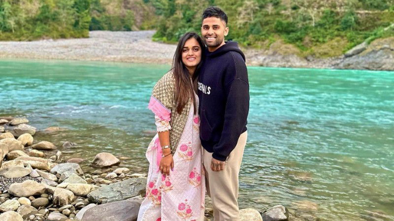 SURYAKUMR YADV AND DIVISHA SHETTY