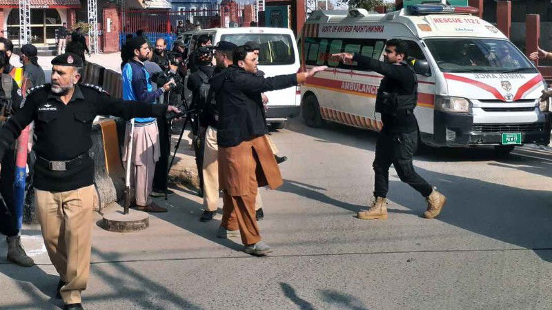 Suicide Bomb Attack Mosque Pakistan Peshawar