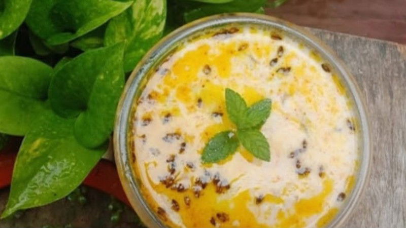 Watermelon Rind Raita