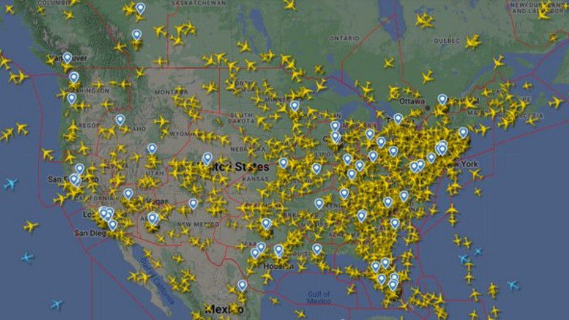 america flight us