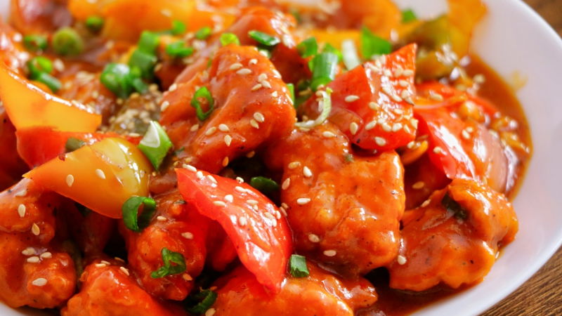 honey chilli egg 1