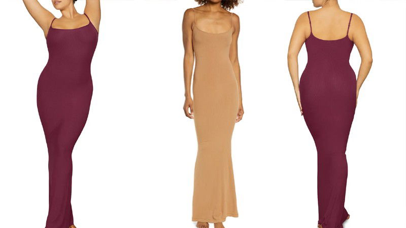 viral Skims slip dress
