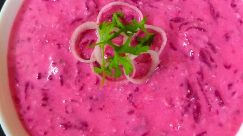 Beetroot Raita 1