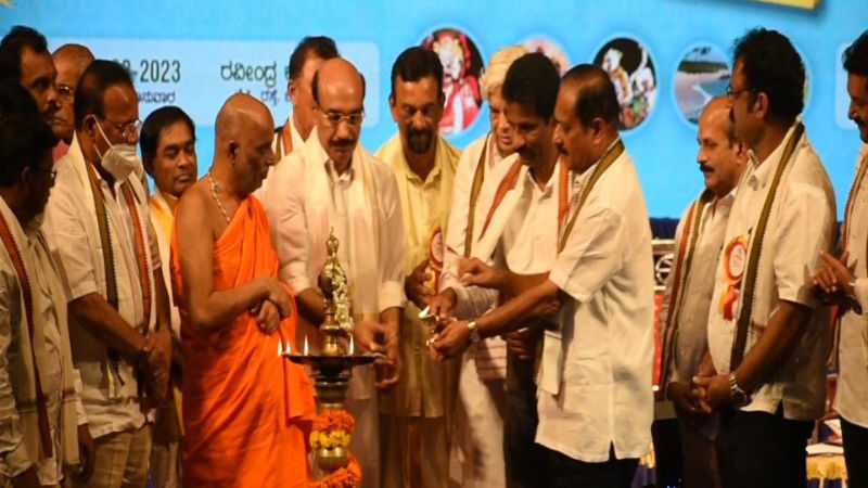 Bengaluru tuluvera chavadi 25 years anniversary program Shree Gurudevananda Swamiji Odiyoor 1