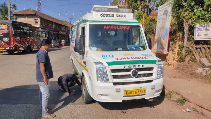 Chikkamagaluru Ambulance 1