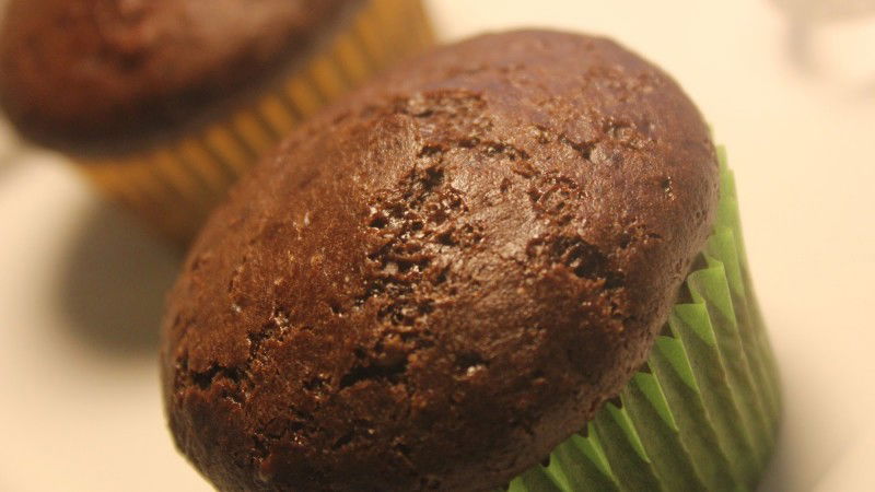 Eggless Brownie Cupcake 1