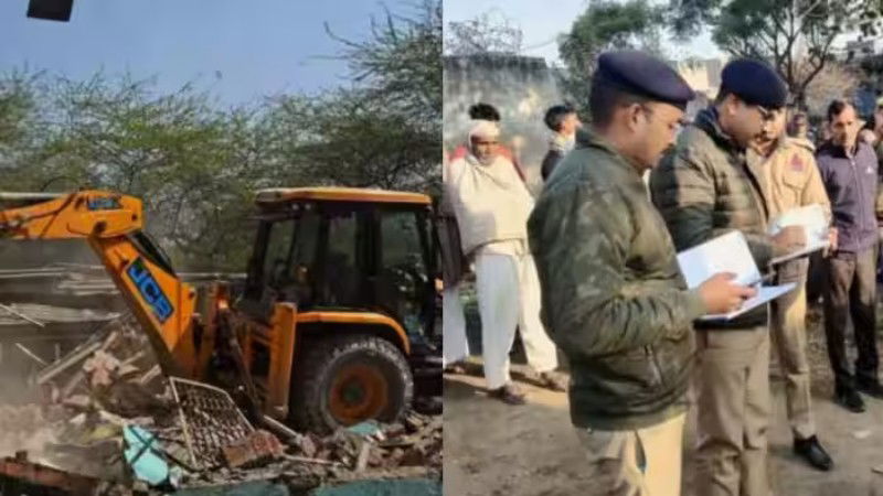 Uttar Pradesh Demolition Drive anti encroachment 1