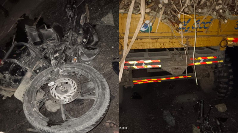 bike accident raichur
