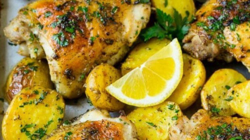 Greek lemon chicken 2