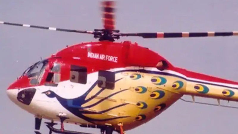 Indian Navy Helicopter 1