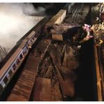TRAIN COLLIDE