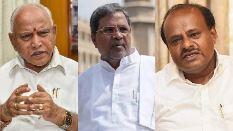 yediyurappa siddaramaiah kumaraswamy