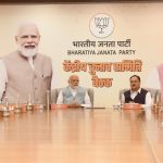 BJP Meting modi nadda amit shah yediyurappa bl santosh