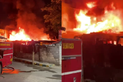BUS FIRE