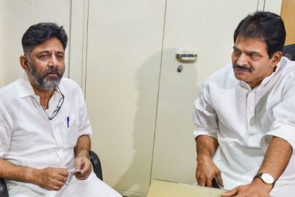 DK Shivakumar K. C. Venugopal