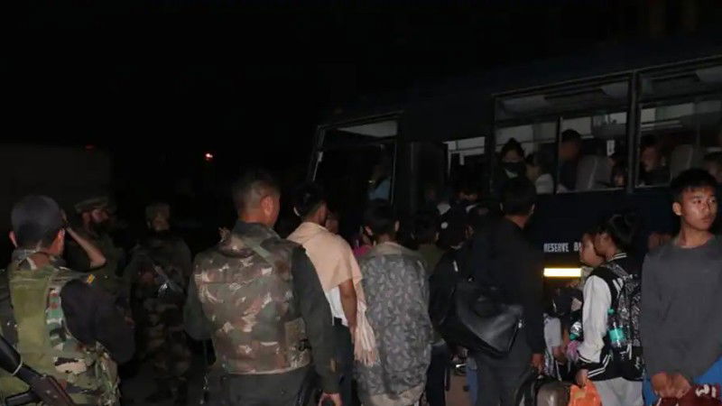 Manipur Tense Over Protests 1