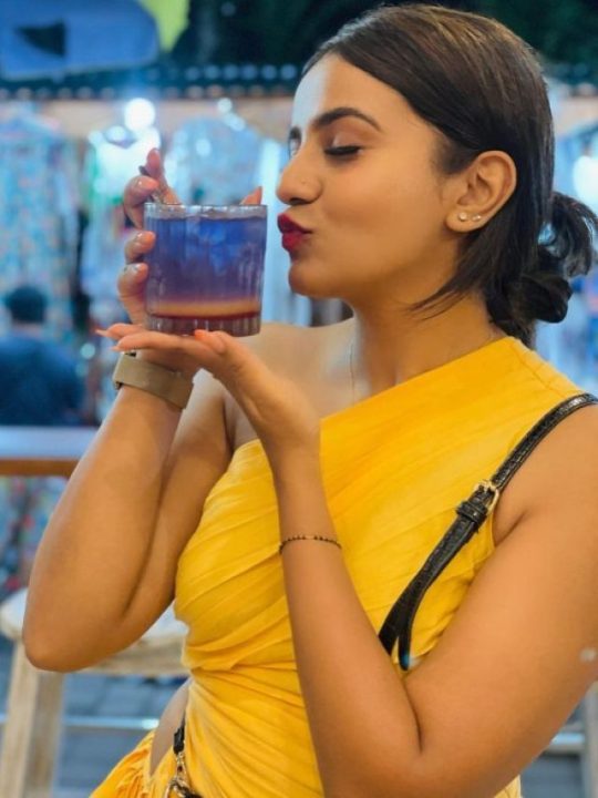 Namrata Gowda is enjoying her foreign trip