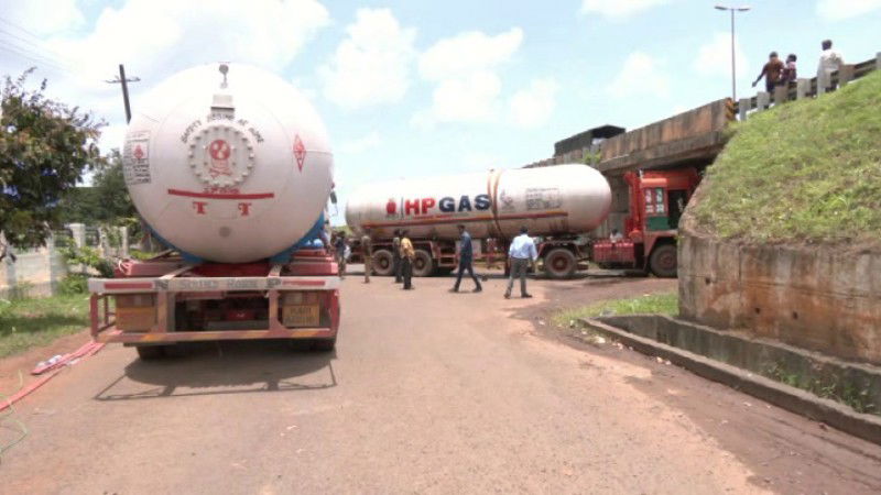 Dharwad Tanker Gas Leak 1