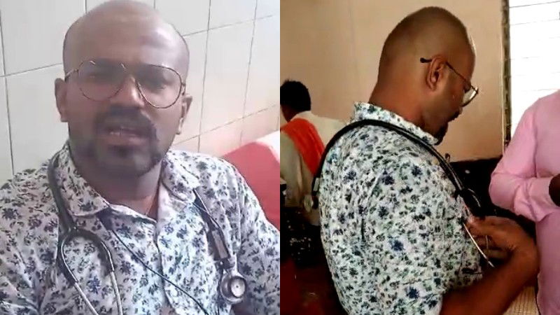 Gadaga hospital doctor rowdy