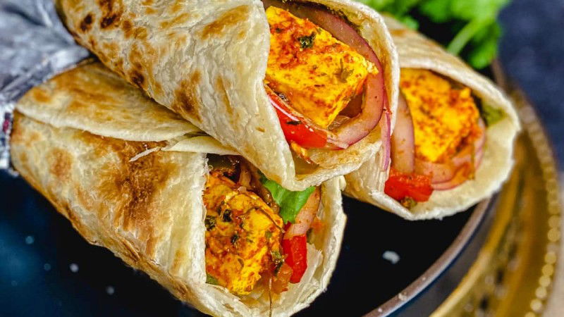 masala paneer roll 1