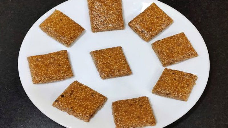 sesame chikki 2