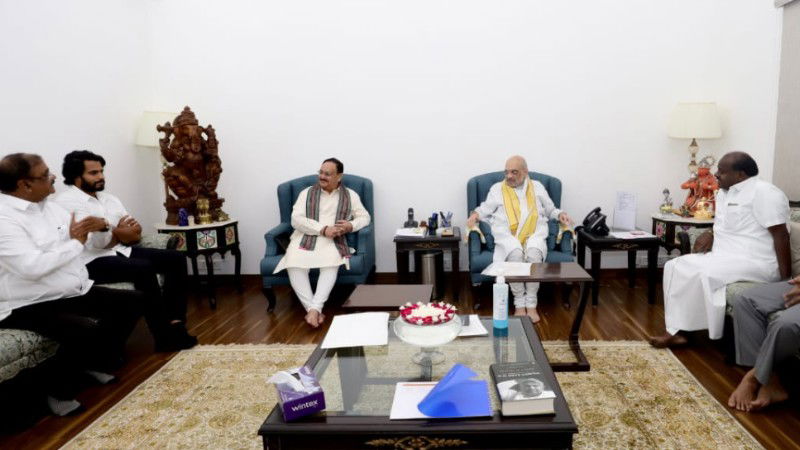 Amit Shah Kumaraswamy JP Nadda 1