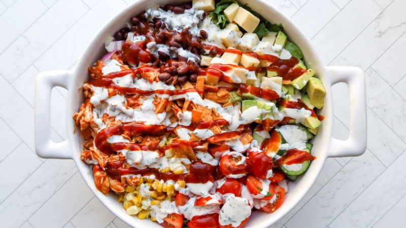 BBQ Chicken Salad 2
