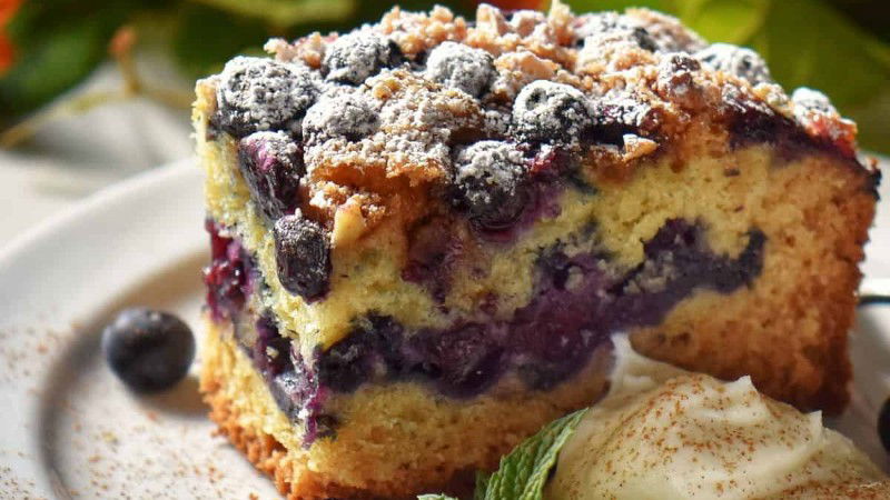 Blueberry Coffee Cake 2