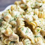Garlic Chicken Pasta