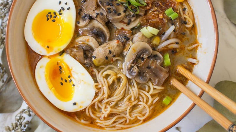 Mushroom Ramen 1
