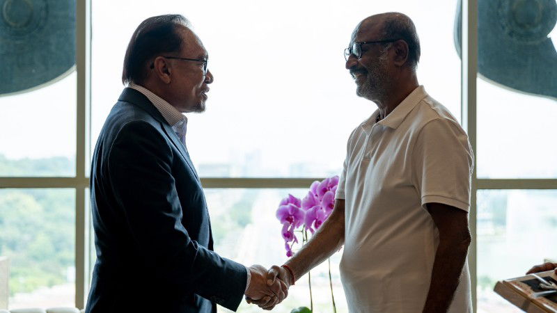 Rajinikanth Anwar Ibrahim 2