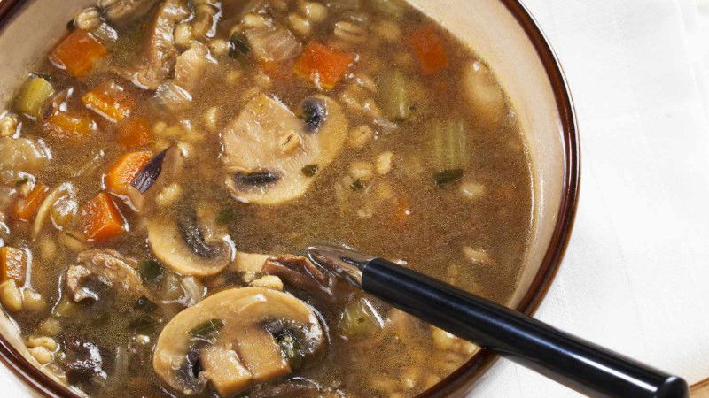 Russian Mushroom Soup 2