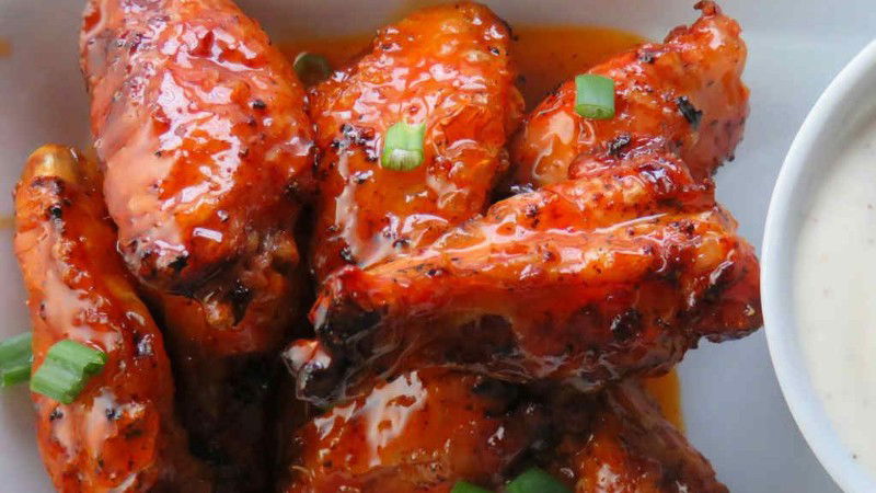 Spicy Honey Chicken Wings 1